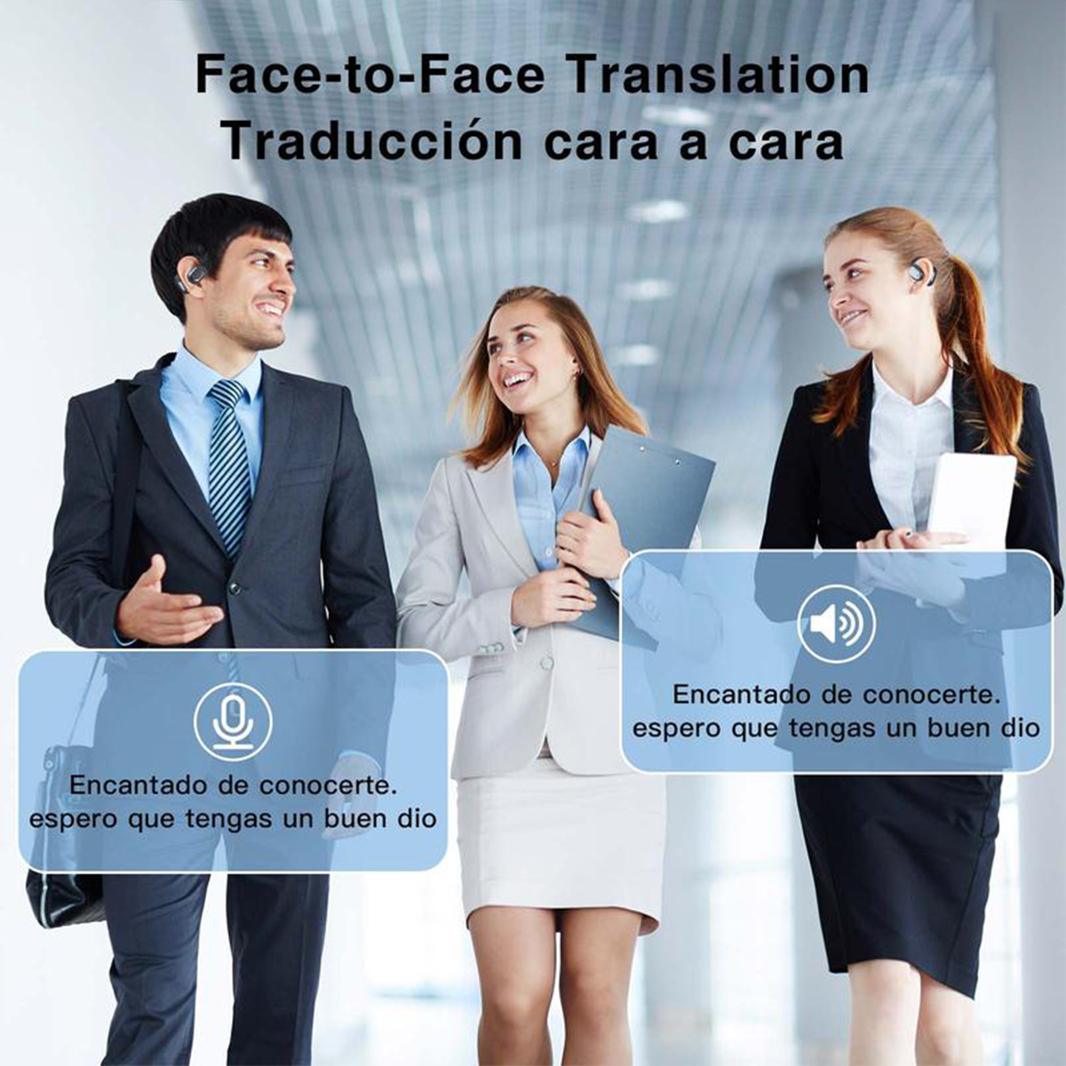 🏆LAST DAY SALE S05 AI Translation Pro MAX Wireless Bluetooth Translation Earbuds