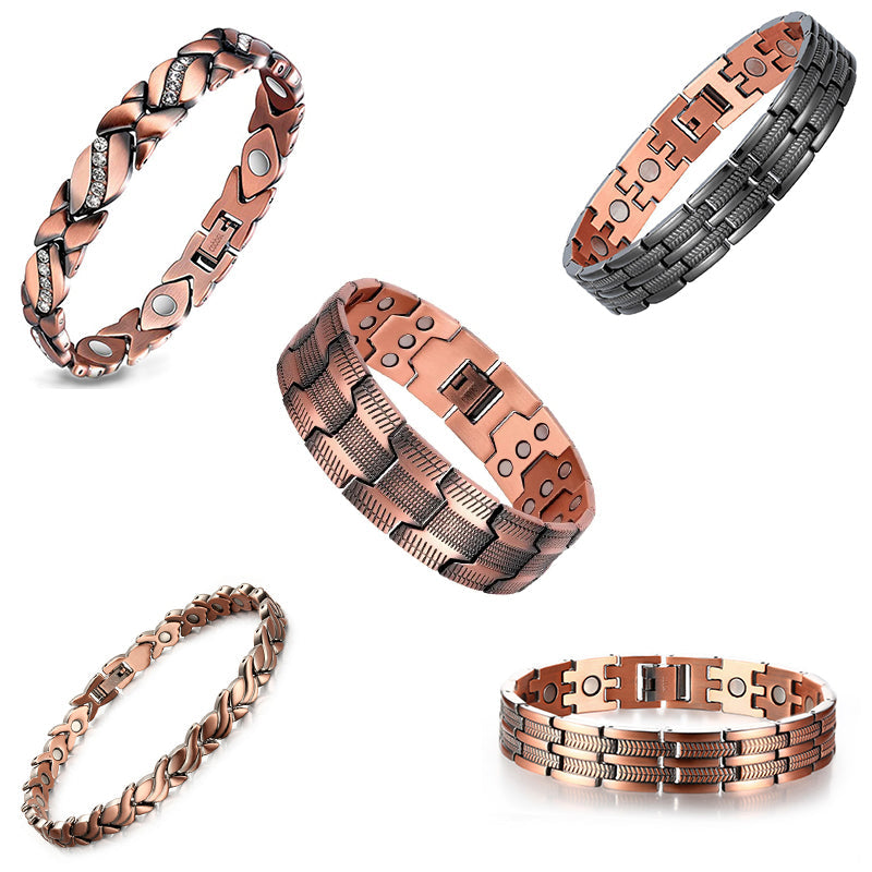 ✨Copper magnetic bracelet——Relieve fatigue and promote blood circulation 🔥Get 40% Off the Second Item🔥