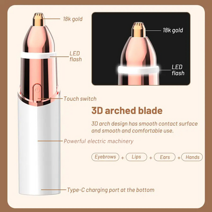 Skavix 2 in 1 facial & eyebrow hair trimmerator