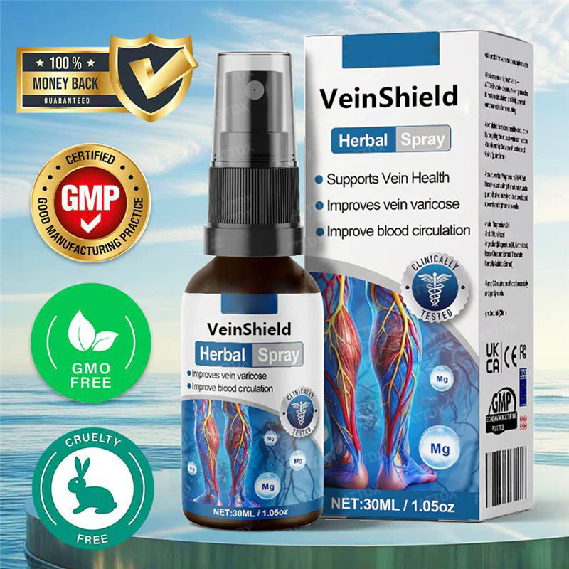 🔥 Last 3 Hours: Bigger Discount on the Second Item! 🔥 VeinShield Herbal Spray - 94% of users see visible results within 1 to 2 weeks!