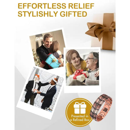 ✨Copper magnetic bracelet——Relieve fatigue and promote blood circulation 🔥Get 40% Off the Second Item🔥