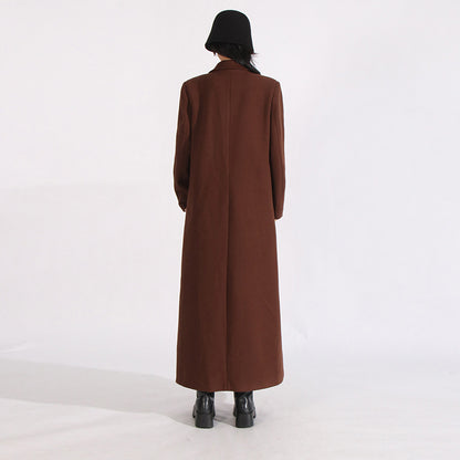 Women's silhouette breasted windbreaker jacket