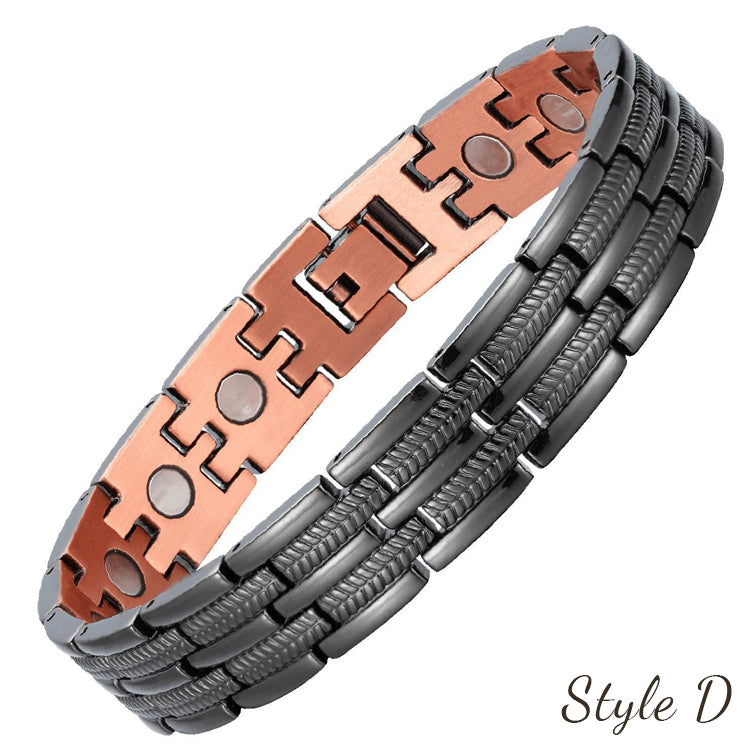 ✨Copper magnetic bracelet——Relieve fatigue and promote blood circulation 🔥Get 40% Off the Second Item🔥