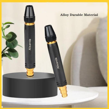 Alisanda Copper Plated Alloy 75g Black Diamond Direct Injection High Pressure sprinkler, Garden Watering, Car Wash