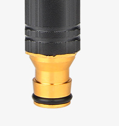 Alisanda Copper Plated Alloy 75g Black Diamond Direct Injection High Pressure sprinkler, Garden Watering, Car Wash