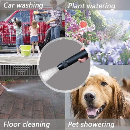 Alisanda Copper Plated Alloy 75g Black Diamond Direct Injection High Pressure sprinkler, Garden Watering, Car Wash