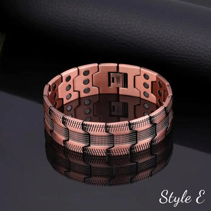 ✨Copper magnetic bracelet——Relieve fatigue and promote blood circulation 🔥Get 40% Off the Second Item🔥