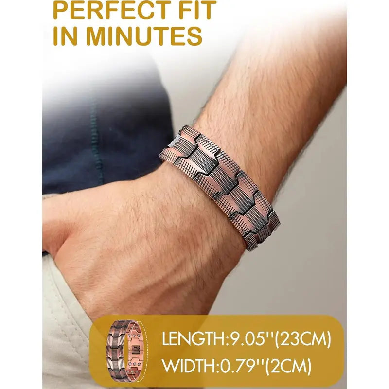 ✨Copper magnetic bracelet——Relieve fatigue and promote blood circulation 🔥Get 40% Off the Second Item🔥