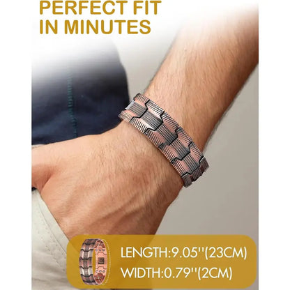 ✨Copper magnetic bracelet——Relieve fatigue and promote blood circulation 🔥Get 40% Off the Second Item🔥