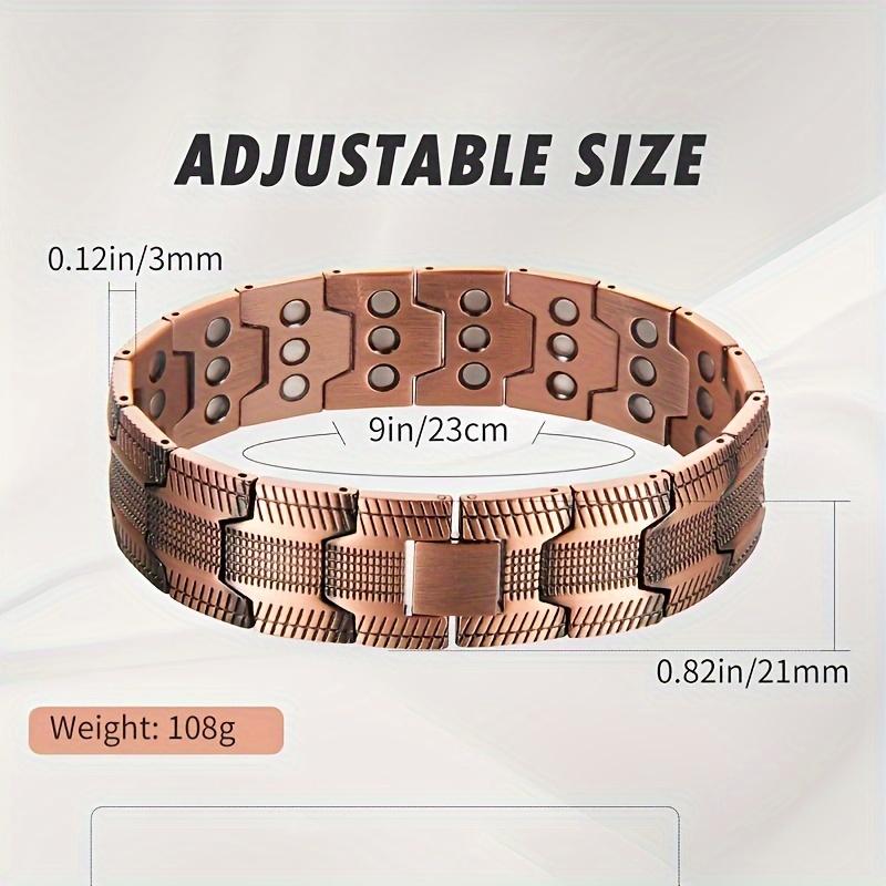 ✨Copper magnetic bracelet——Relieve fatigue and promote blood circulation 🔥Get 40% Off the Second Item🔥